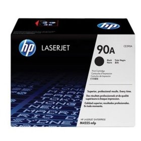 HP - Toner, 90A, CE390A, schwarz,für M4555, mit Chip, ca. 10.000 Seiten