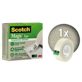 3M™ - Scotch Klebefilm Magic A greener choice 90091930 matt transparent