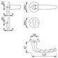 HOPPE® - Drückergarnitur Atlanta 1530/42KV/42KVS,PZ,8,F1,TS 37-42