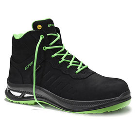 ELTEN - Sicherheitsstiefel STEWART XXG Pro GTX black-green Mid 768661, ESD S3 HI CI, Größe 39