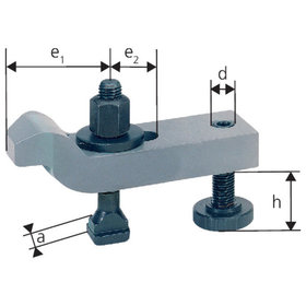 FORMAT - Spanneisen verstärkt gekröpft 10/22-51mm