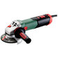 metabo® - Winkelschleifer WEV 19-125 Q M-Brush (613108000), mit Drehzahlregelung, Schnellspannmutter, Karton