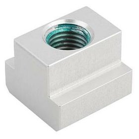 KIPP - MUTTER FÜR T-NUT M06 ALUMINIUM, BLANK, DIN508