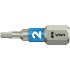 Wera® - Bit 1/4" DIN 3126 C6,3 Hex 2 x25mm rostfrei