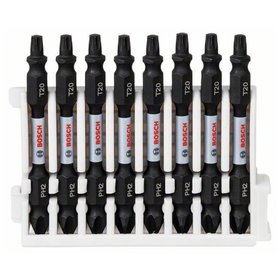 Bosch - Doppelklingen Schrauberbit-Set Impact Control, 8-teilig, PH2-T20, 65mm (2608522335)