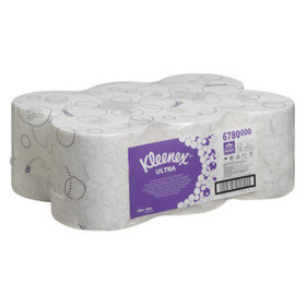 Kleenex® - Papierhandtücher ULTRA, 150m x 20cm, 2-lagig, weiß, Pck = 6 Rollen, 6780