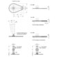 Ganter Norm® - 45-80-M16-75-D3-T Edelstahl-Stellfüße, A4, mit Befestigungslasche, Tropfenform