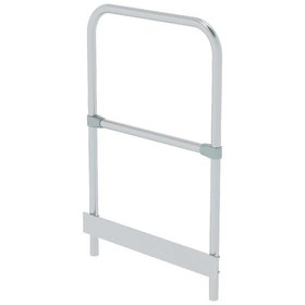 MUNK Günzburger Steigtechnik - Geländer Treppe stirnseitig 45° B 600mm ALU