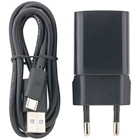 Adapter 5V 1A USB m. Micro USB Ladekabel