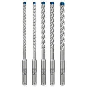 Bosch - EXPERT SDS plus-7X Hammerbohrer-Set, 6/6/8/8/10mm, 5-teilig für Bohrhämmer (2608900198)