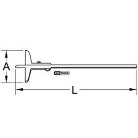 KSTOOLS® - Tiefenmessschieber, 0-150mm