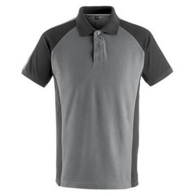 MASCOT® - Polo-Shirt UNIQUE, Anthrazit/Schwarz, Größe XS