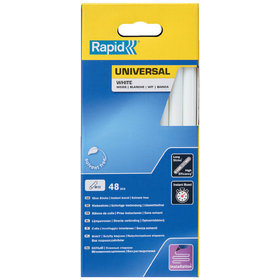 Rapid® - Klebesticks universal weiß ø12 x 190mm 48er Pack, 5001412
