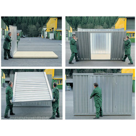 SÄBU - Materialcontainer 2,00 x 2,00 x 2,00m