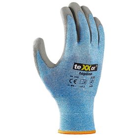 teXXor® - Schnittschutz-Strickhandschuhe PU-BESCHICHTUNG, Größe 10