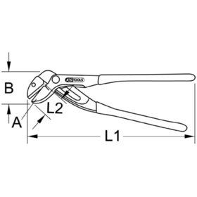 KSTOOLS® - Armaturenzange, 50mm