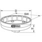 KSTOOLS® - LKW Ölfilterschlüssel SW 92, 15Flächen