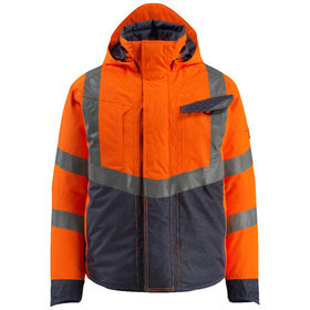 MASCOT® - Pilotjacke Hastings 15535-231-14010, orange/schwarzblau, Größe 2XL