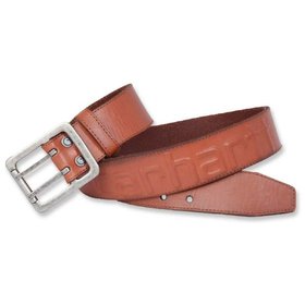 carhartt® - Ledergürtel LOGO BELT, braun, Größe W38