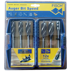 FISCH® - Auger Bit Speed-Set 6-teilig