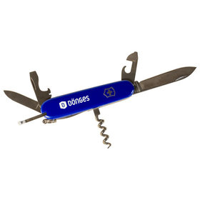 VICTORINOX - Taschenmesser Spartan, 12 Funktionen, blau, mit Dönges Logo