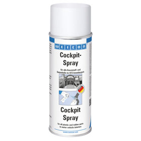 WEICON® - Cockpit-Spray | Armaturenreiniger für Fahrzeuge | 400 ml | transparent